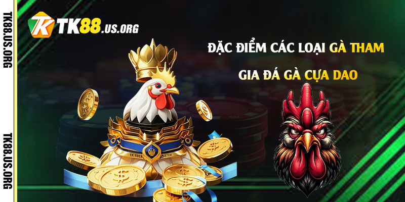Đặc điểm các loại gà tham gia Đá Gà Cựa Dao